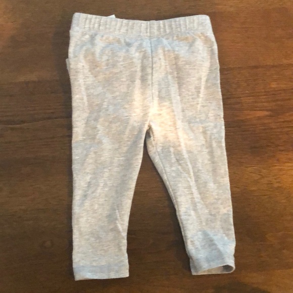 Cat & jack bow back gray leggings - Picture 1 of 2